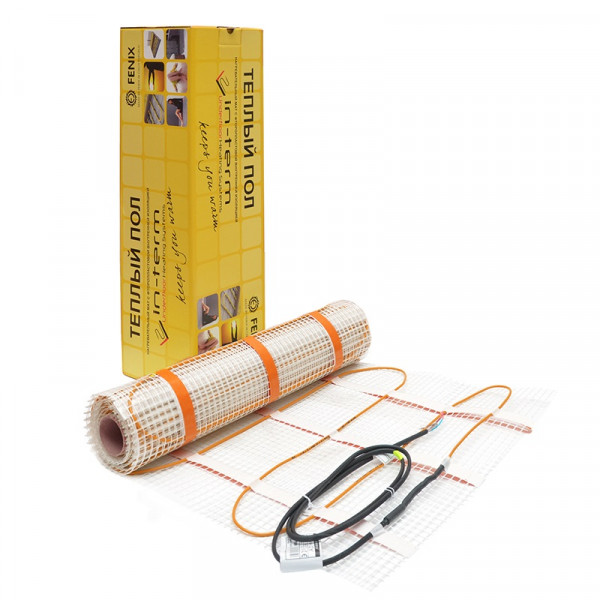 

Нагревательный мат под плитку In-Therm 4.8 м / 2.4 м² / 395 Вт