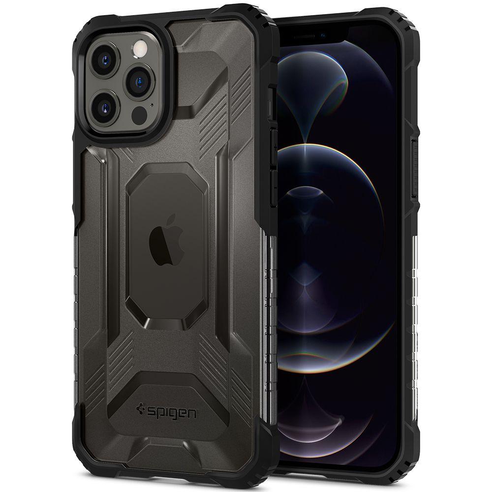 

Чехол Spigen для iPhone 12 Pro Max - Nitro Force, Matte Black