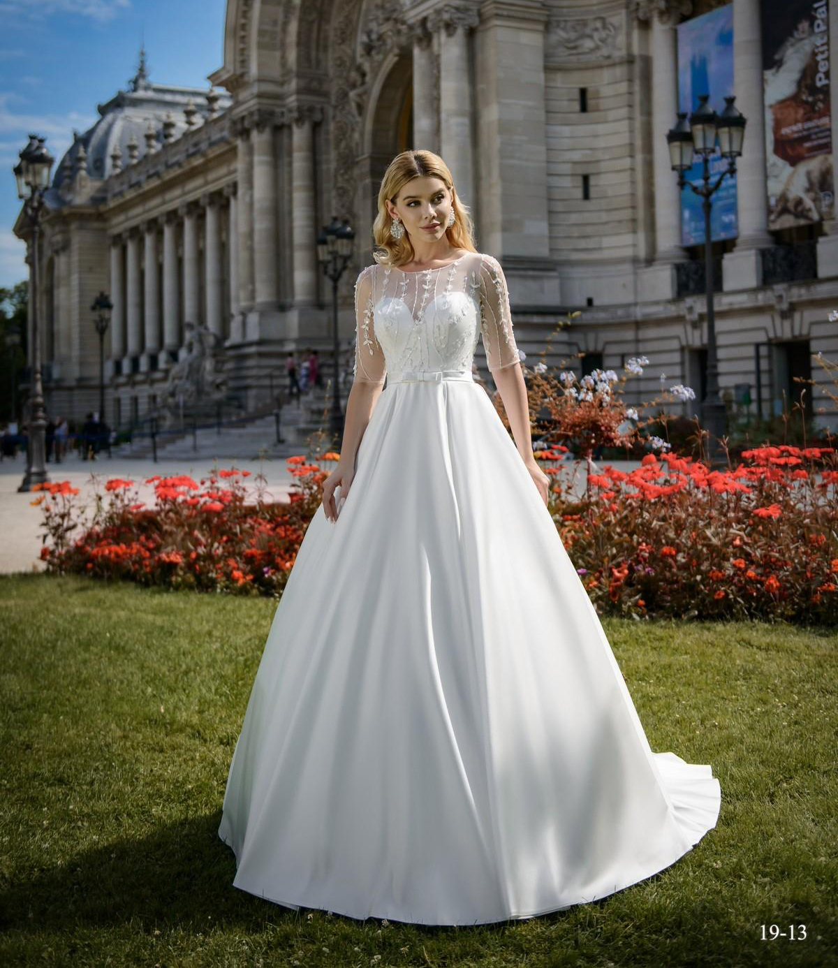 

Свадебное платье Ema Bride 19-13 54 Айвори