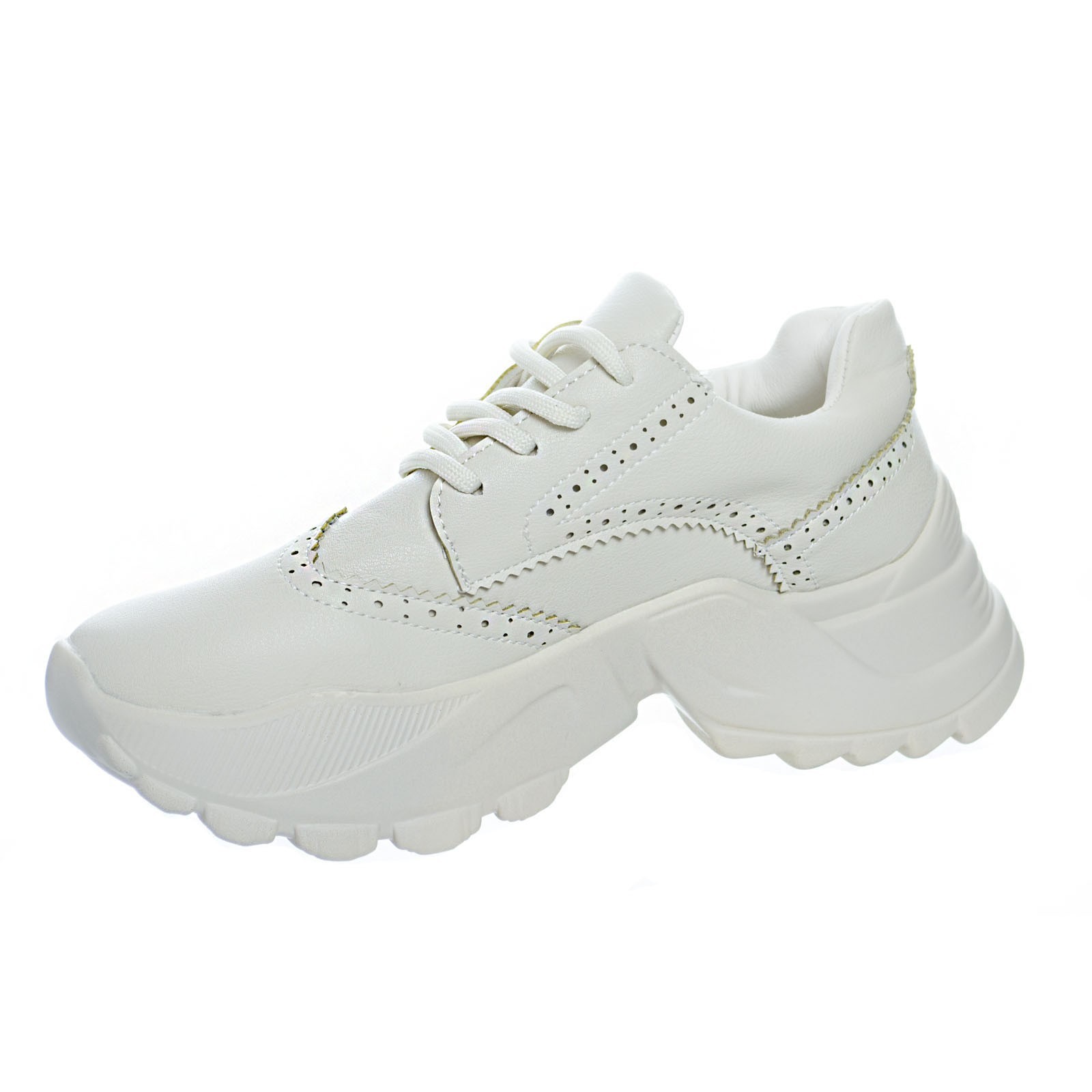 

Кроссовки женские Violeta 120-20 white белые демисезонные эко кожа 38р (24 см) b-536