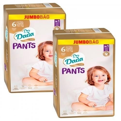 

Подгузники-трусики Dada extra care 6 размер ( 16+ кг ) Box 112шт (2уп*56шт)