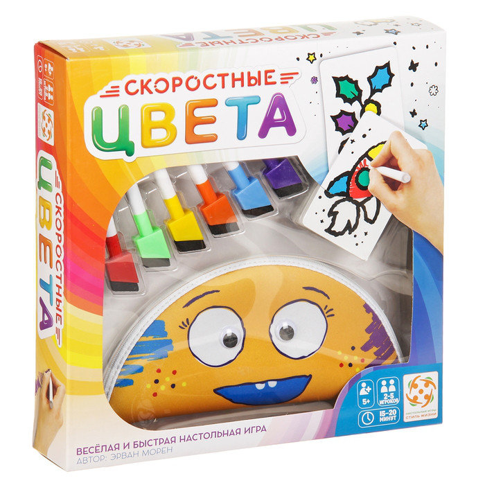 

Настольная игра Стиль жизни Скоростные цвета (Speed Colors) (СЦ01)