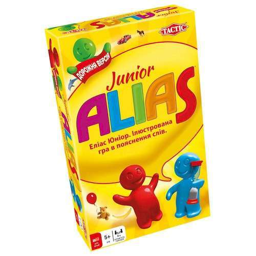 

Настольная игра Tactic Алиас Юниор. Дорожная версия (Алиас детский компакт, Alias Junior Travel) (укр.) (54663)