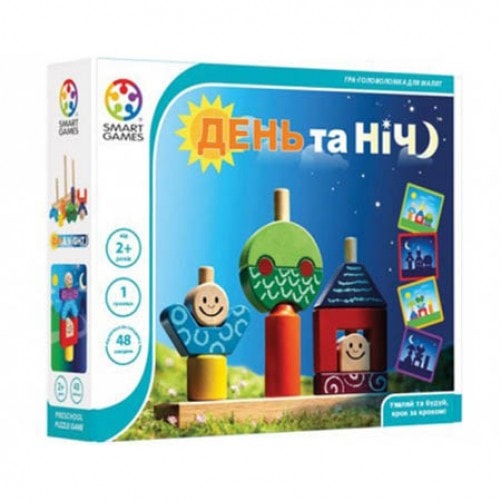 

Настольная игра Smart День и Ночь (День та ніч) (SG033UKR)