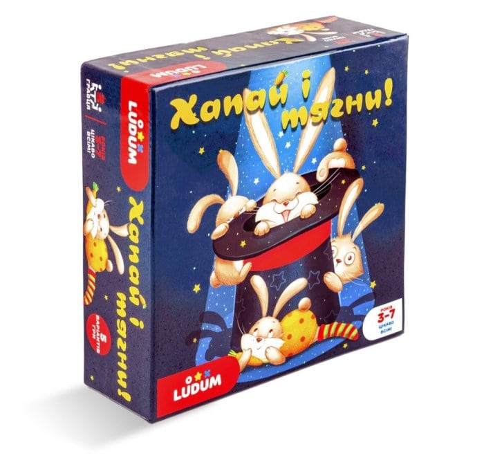 

Настольная игра Ludum Хватай и тащи! (Хапай і тягни!) (укр.) (LG2047-51)