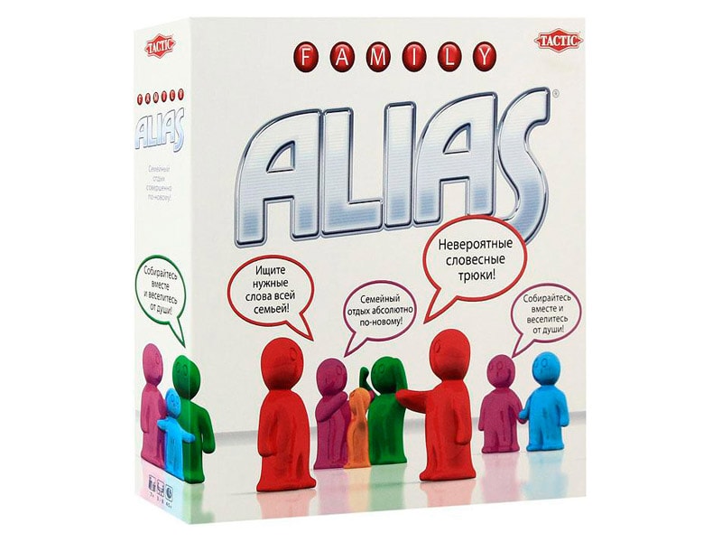 

Настольная игра Tactic Семейный Алиас (Family Alias) (53367)