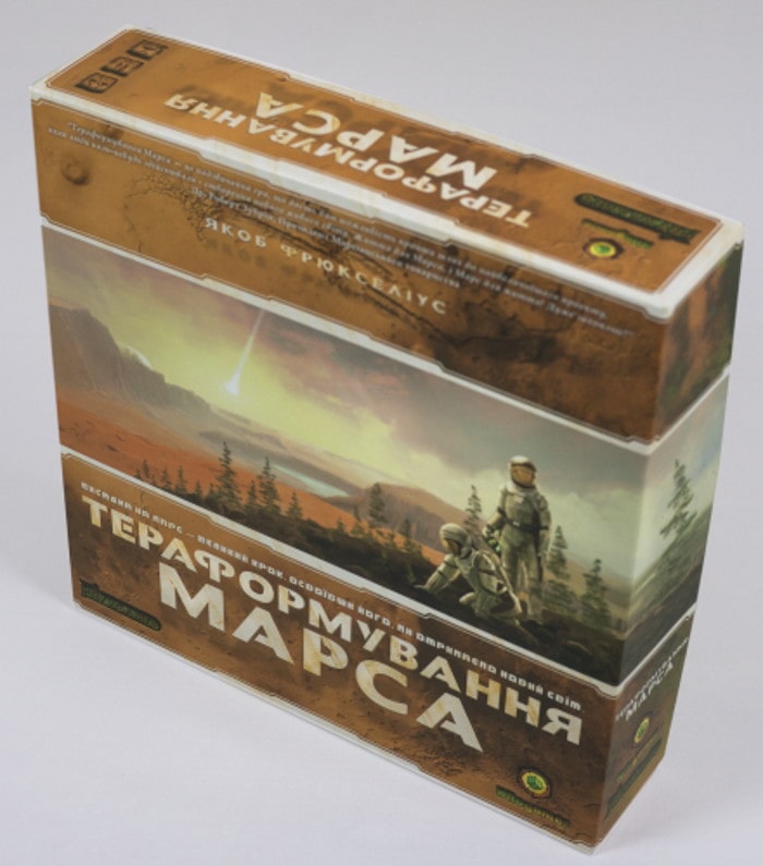 

Настольная игра Kilogames Покорение Марса (Тераформування Марса, Terraforming Mars) (укр.) + уникальное промо! (42215)