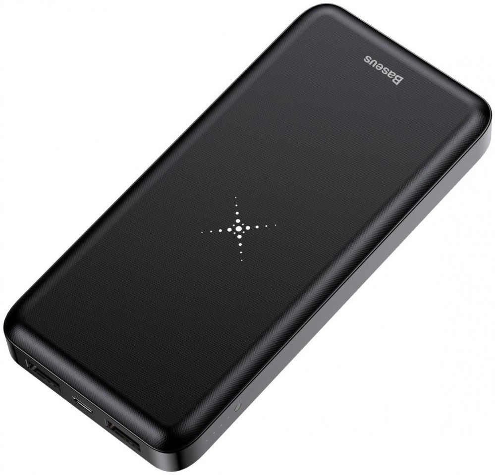 

УМБ Baseus M36 10000mAh с Беспроводной зарядкой Qi 5W Черный