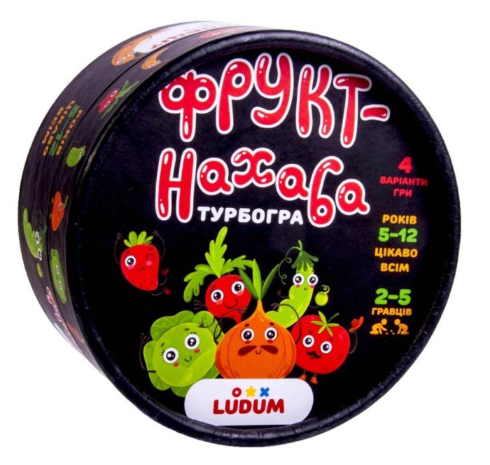 

Настольная игра Ludum Наглый фрукт (Фрукт-нахаба) (укр.) (LG2047-52)