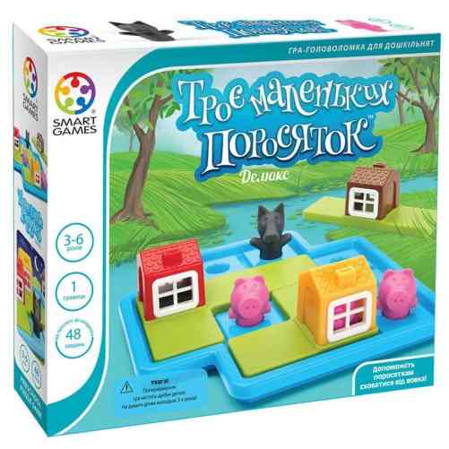 

Настольная игра Smart Трое маленьких поросят (Троє маленьких поросяток) (SG023UKR)