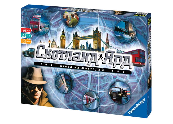 

Настольная игра Ravensburger Скотланд Ярд (Scotland Yard) (рус.) (26007)