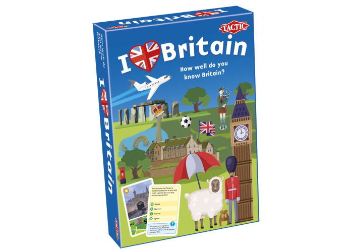 

Настольная игра Tactic Я люблю Британию (I love Britain) (англ.) (56427)