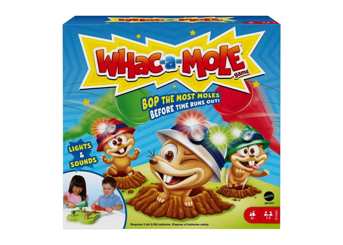 

Настольная игра Mattel Ударь крота (Whac a Mole) (GVD47)