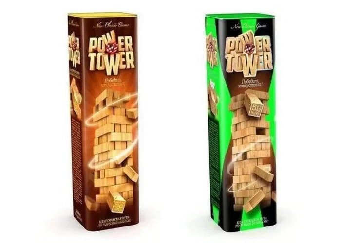 

Настольная игра Danko toys Дженга (Power Tower) (в ассорт.) (PT-01,-02)