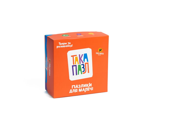 

Настольная игра ТАКА МАКА Така Пазл Пазлики для малечі: Песик, Котик, Курочка (укр.) (60247-UA)