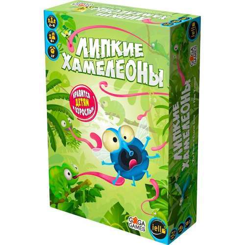 

Настольная игра GaGa Games Липкие Хамелеоны (Sticky Chameleons) (GG130)