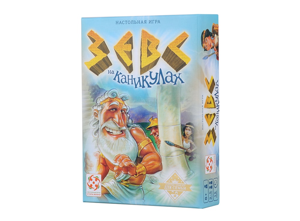 

Настольная игра Стиль жизни Зевс на каникулах (Zeus on the Loose) (LS09)