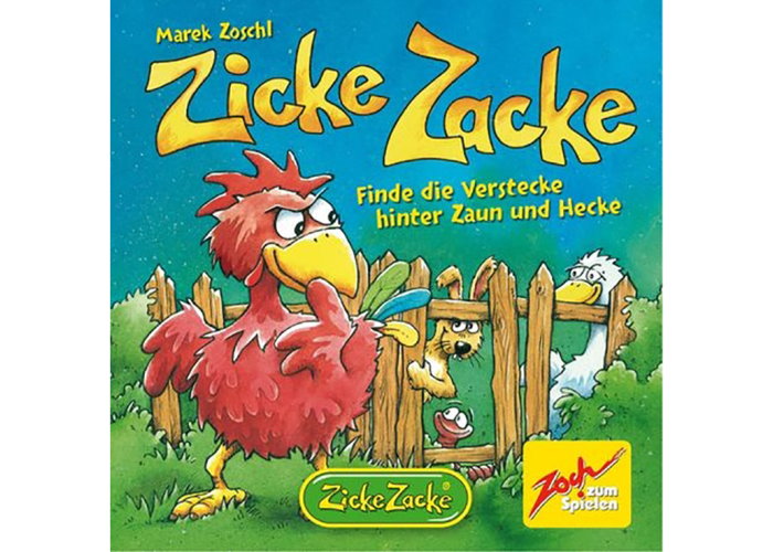 

Настольная игра Zoch Цыплячьи бега: Прятки (Zicke Zacke, card game) (ЦБП001)