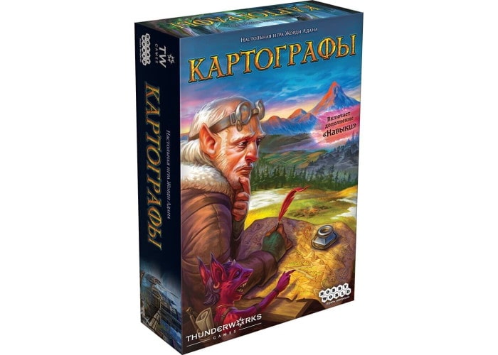 

Настольная игра Hobby World Картографы (Cartographers: A Roll Player Tale) (915214)