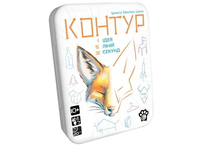

Настольная игра Woodcat Контур (Kontour) (укр.) (W0004)