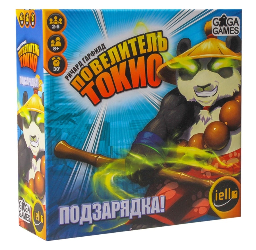 

Настольная игра GaGa Games Повелитель Токио: Подзарядка! (King of Tokyo: Power Up!) (GG146)