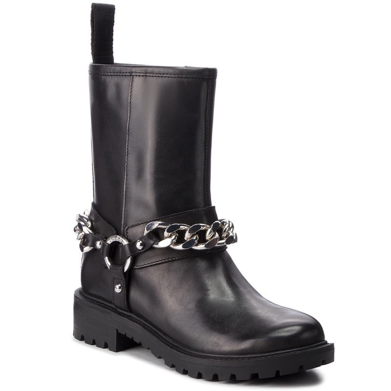 

Женские ботинки кожаные черные Guess FLHAE4 LEA10 размер 36