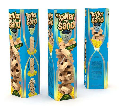 

Развивающая игра Danko Toys 7903DT "TOWER on the SAND" укр.