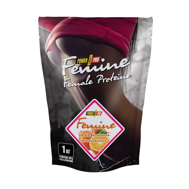 

Протеин Power Pro Femine Protein 1 кг Апельсин