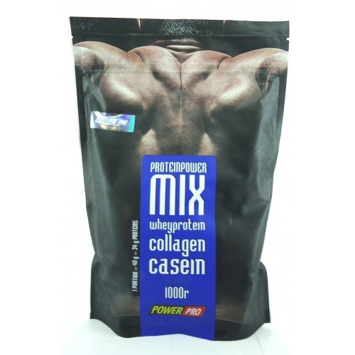 

Протеин Power Pro Protein Power MIX 1 кг Тропический микс