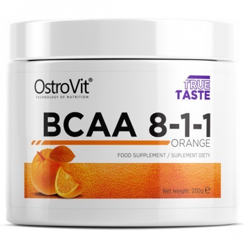 

Аминокислота OstroVit BCAA 8-1-1 200 грамм Апельсин