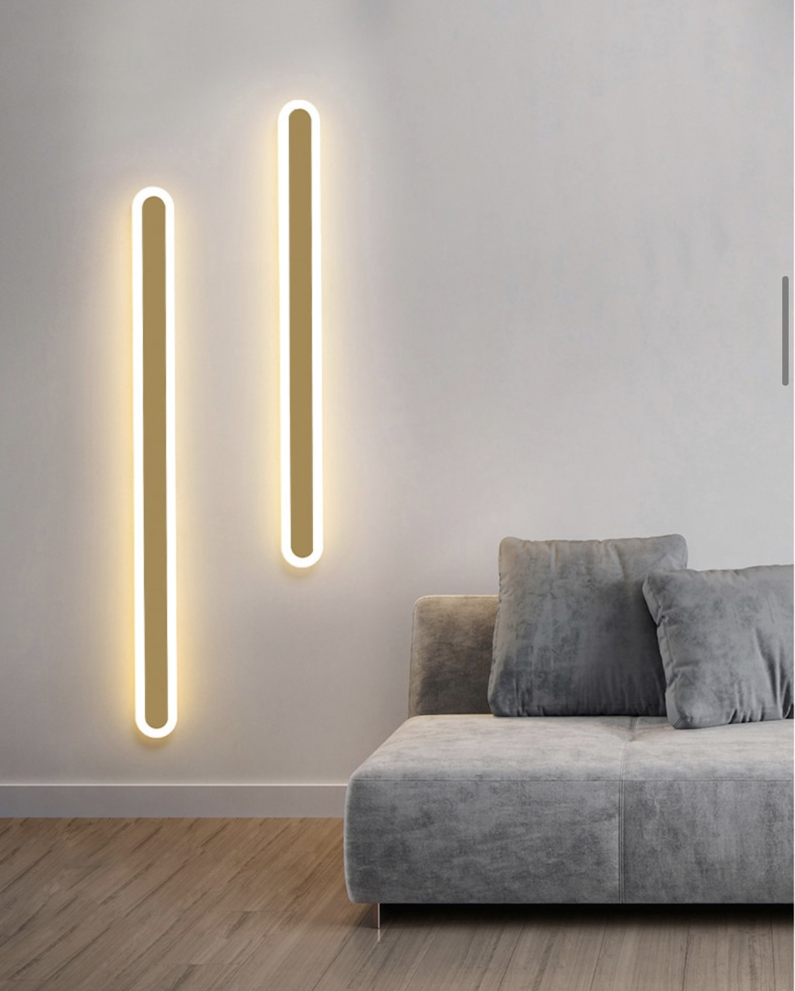 

Настенные бра Longi wall lamp Gold 054004/800 gd