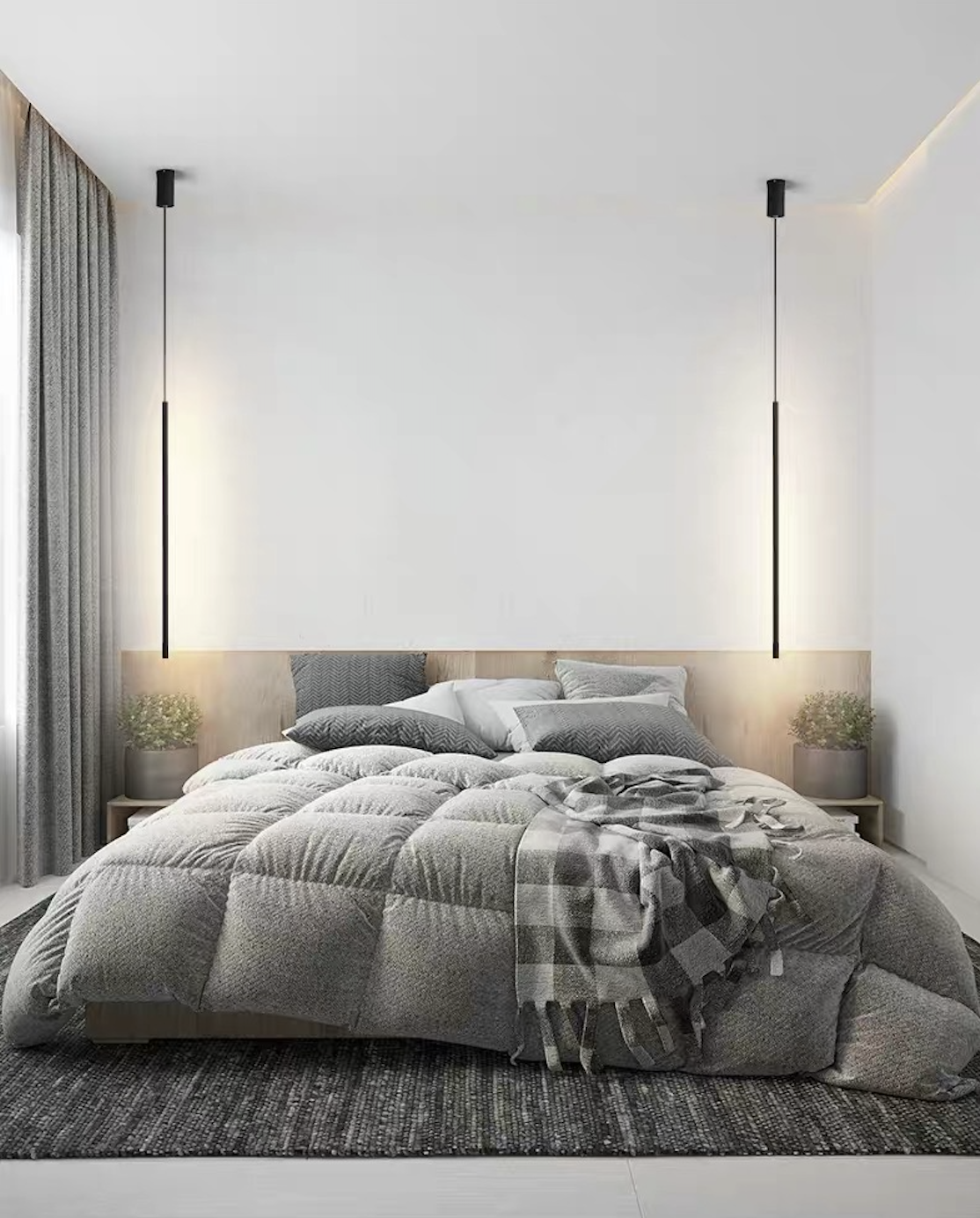 

Подвесная серия люстр Pipeline Lamp 054520/600 bk