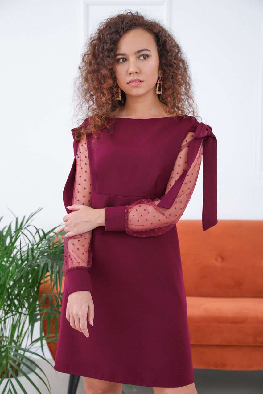 

Платье Fashion girl "Melody" 42-44 марсала