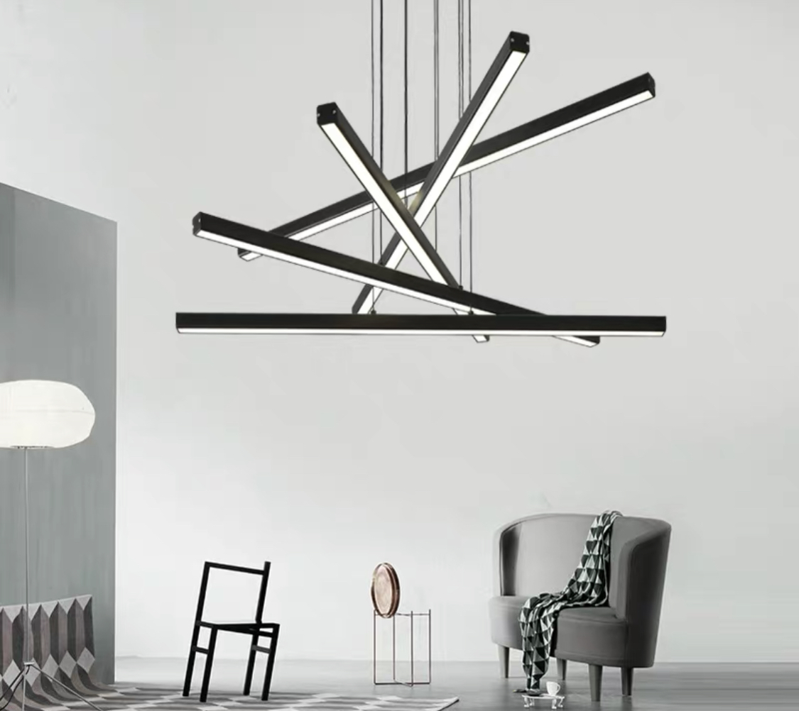 

Тросовая серия люстр Move Lamp 057611/5 bk