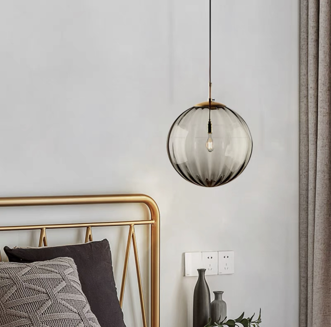 

Одноламповые люстры Idéa Lamp 050004-300 sm