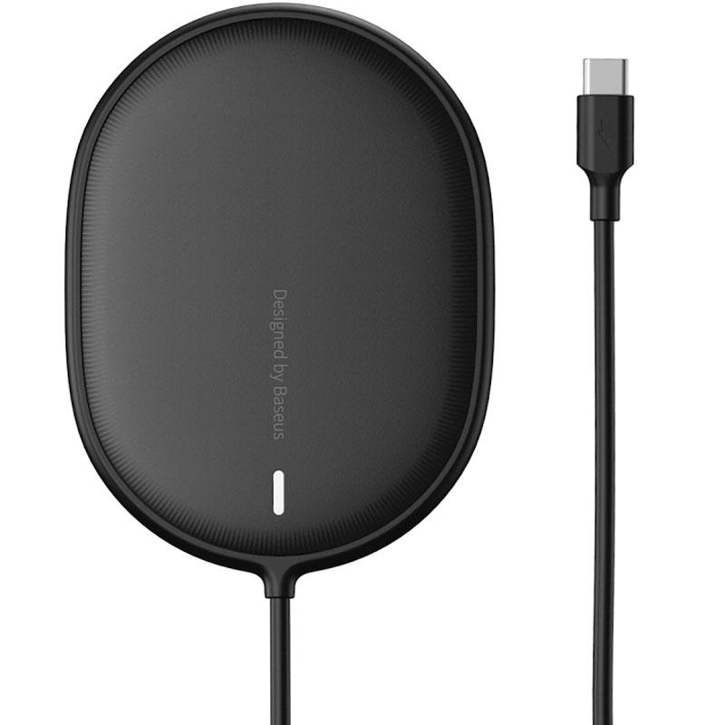 

Беспроводное ЗУ Baseus Light Magnetic Wireless Charger (for IP12 Series)(WXQJ-01) Black