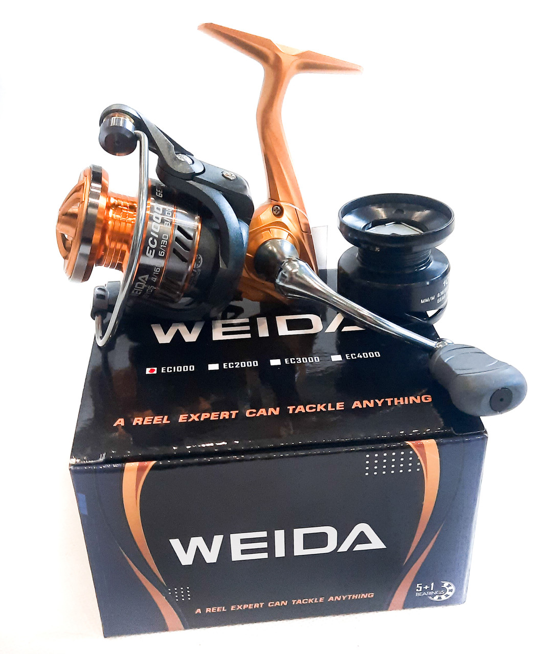 

Спиннинговая катушка Kaida ( Weida) EC 3000 5+1