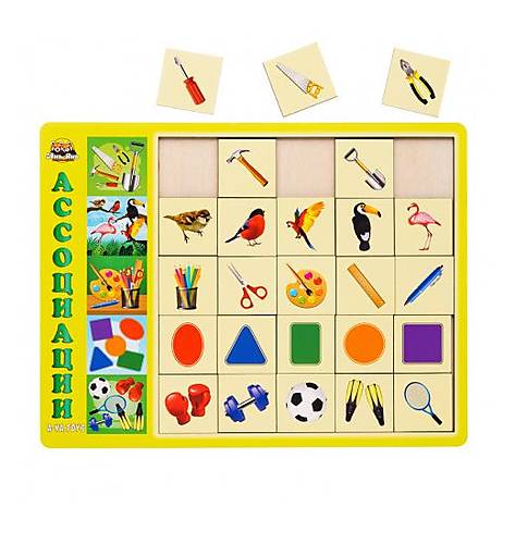 

Деревянная игра "Ассоциации" Ань-Янь (ПСД100)