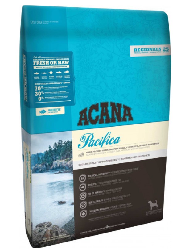 

Сухой корм ACANA Pacifica Dog для собак средних пород 6 кг (773716732)