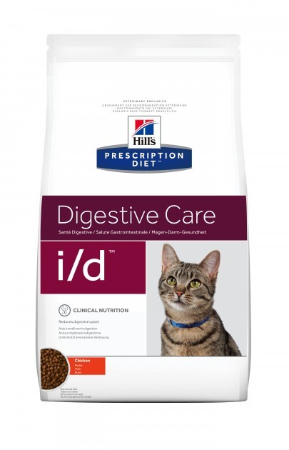 

Сухой корм для кошек Hill`s Prescription Diet i/d Digestive Care корм с курицей 5 кг