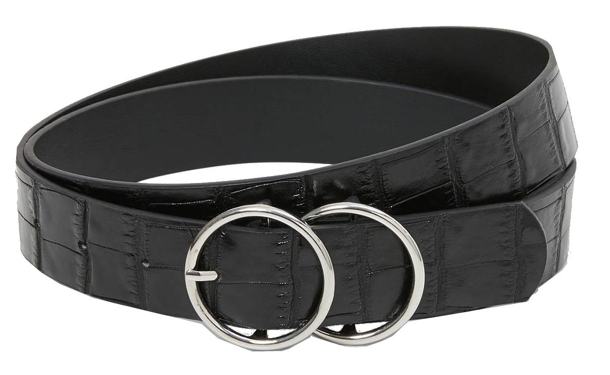 

Ремень женский из эко кожи C&A 2126175-2 черный