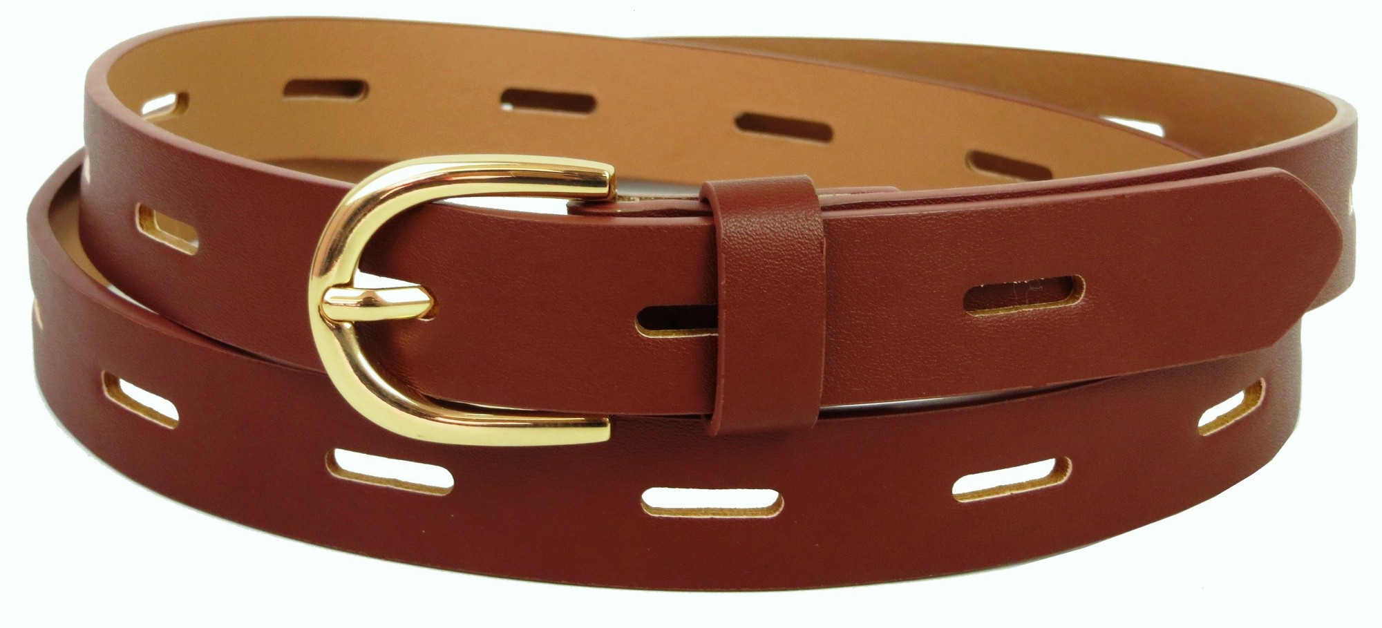 

Ремень женский из экологической кожи C&A 2124964 коричневый