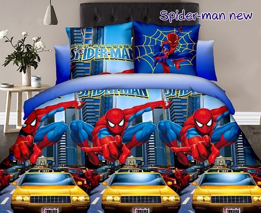 

1,5-спальный комплект постельного белья Spider-man new