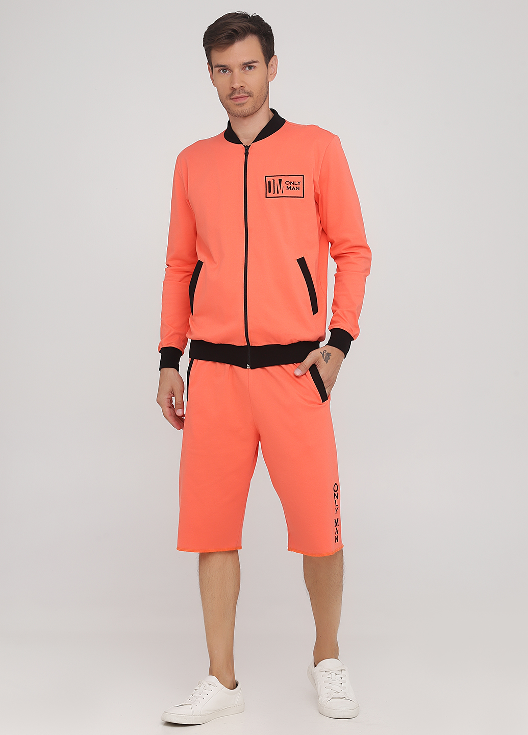 

Шорты "Only Man" (95-SHd-03-16-peach/Ldown-big-black, Шорты "Only Man" (95-SHd-03-16-peach/Ldown-big-black-M)