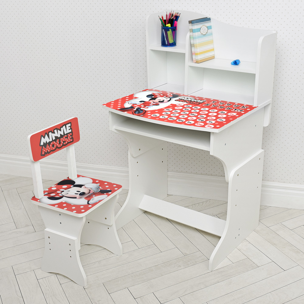 

Парта Bambi Mouse 904-141 White-Red (904-141)