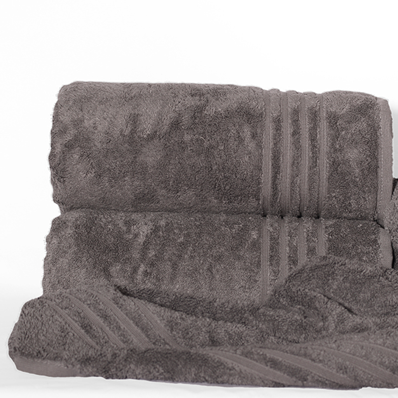 

Полотенце махровое банное TAG Calm Tones Grey 100x150 см Серый Sauna-20
