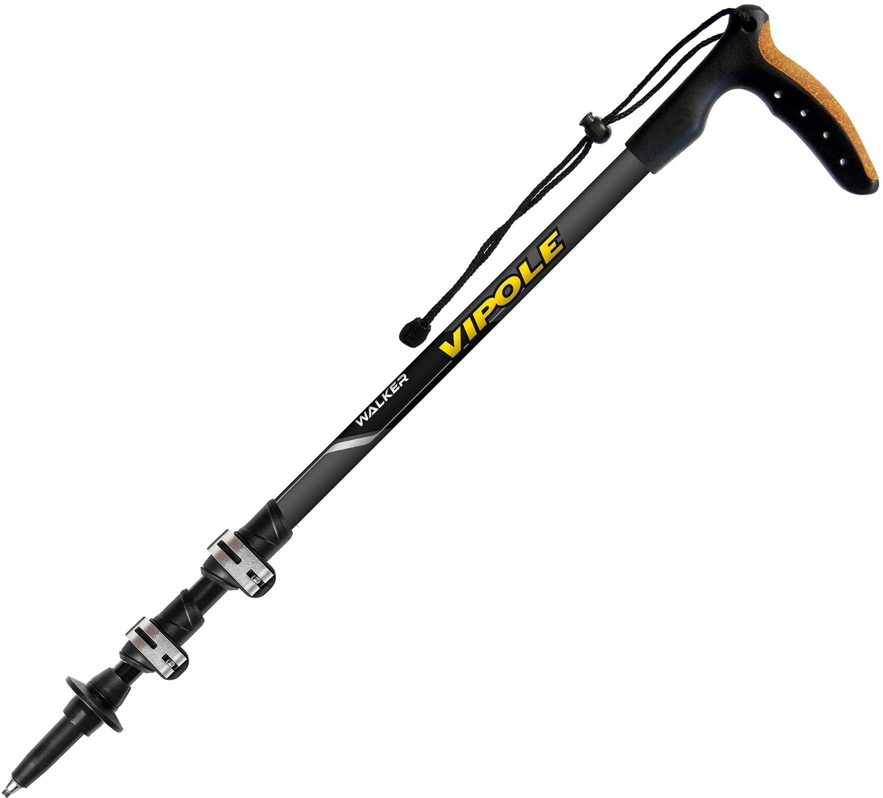 

Треккинговая палка Vipole Walker QL 100 Black (S20 21) (929311)