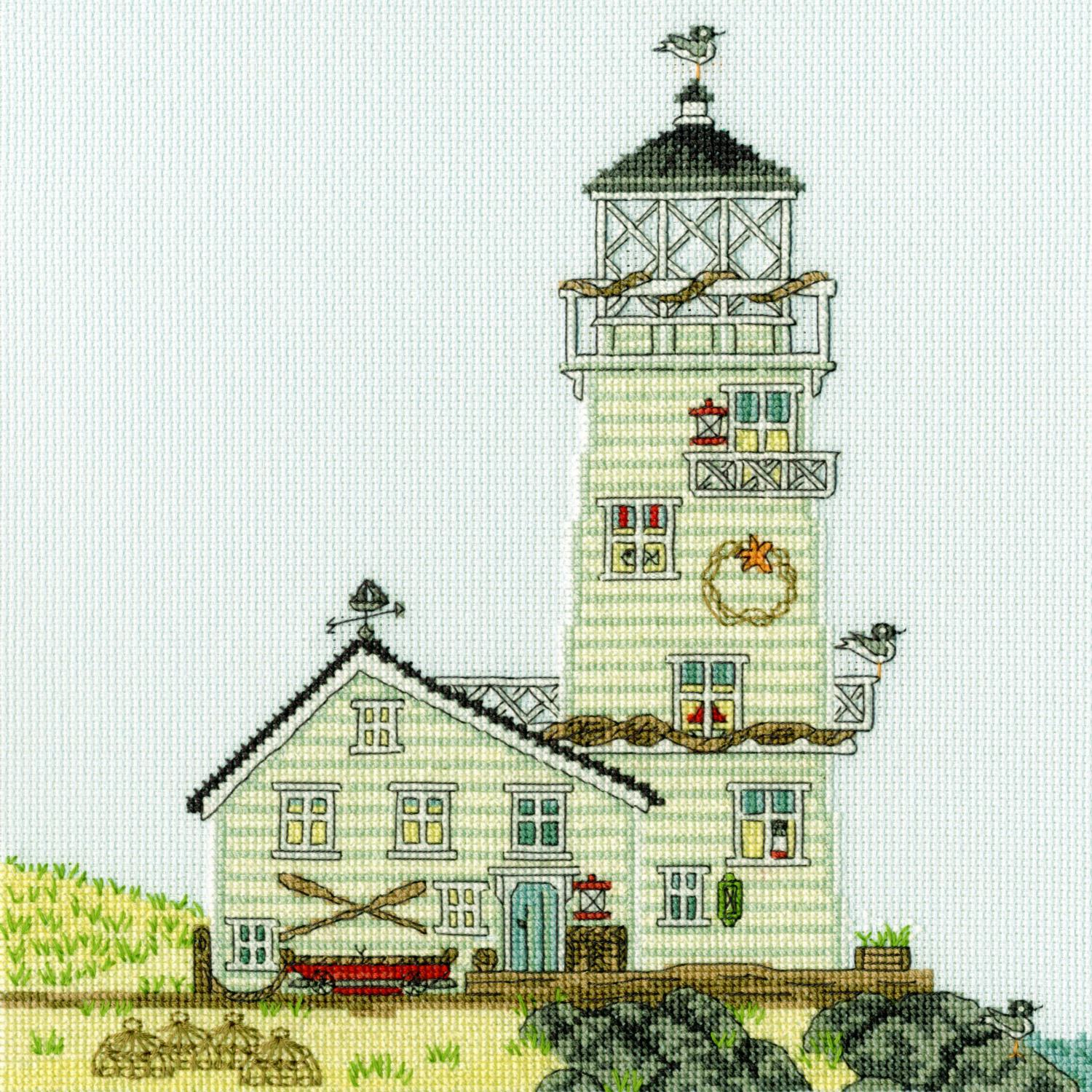 

Набор для вышивания крестом New England – The Lighthouse Новая Англия - Маяк XSS6 Bothy Threads