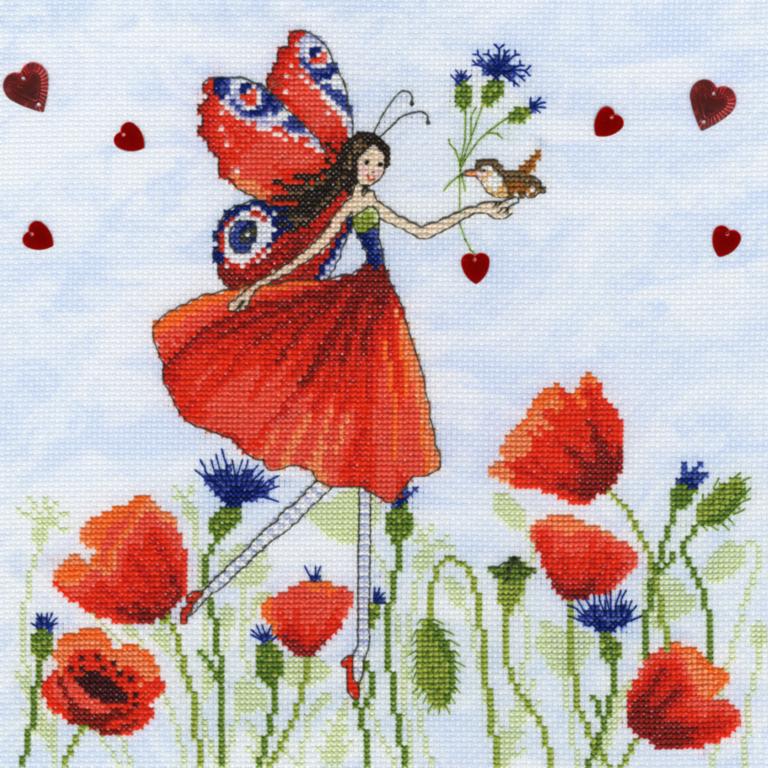 

Набор для вышивания крестом Summer Meadow Летний луг XMM4 Bothy Threads