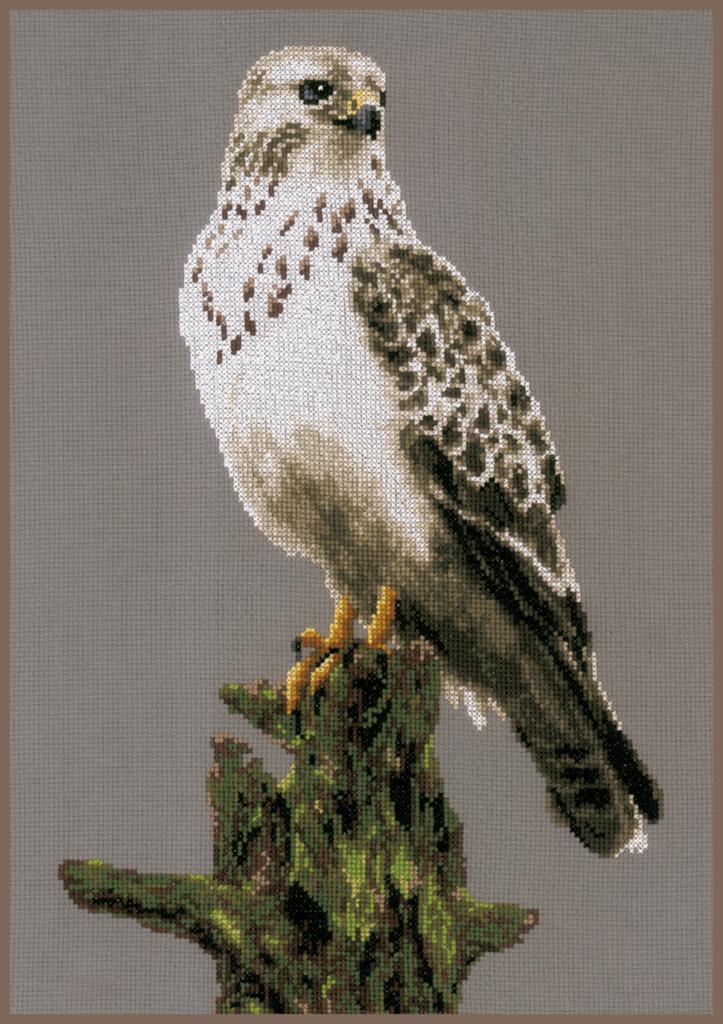 

Набор для вышивки крестом LanArte Falcon Сокол PN-0172743